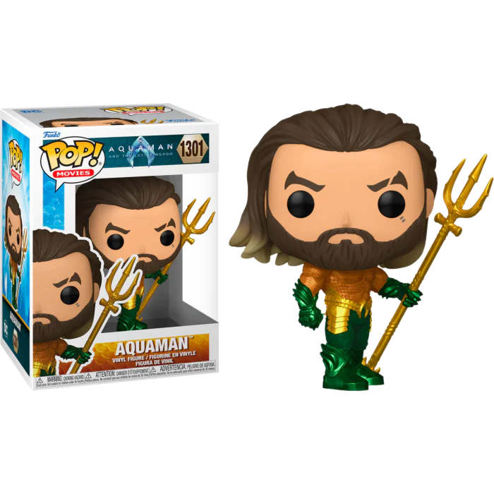 Funko Pop! Movies: DC Aquaman And The Lost Kingdom - Aquaman With Trident