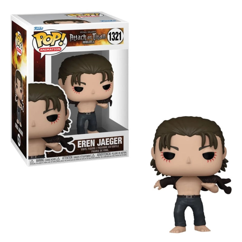 Funko Pop! Animation: Final Season Attack On Titan - Eren Jaeger With Open Shirt