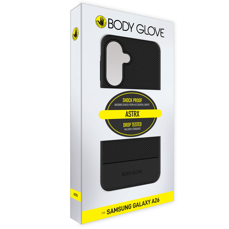 Body Glove Astrx Case - Samsung Galaxy A26 - Black (BGAST-GA26-BK)