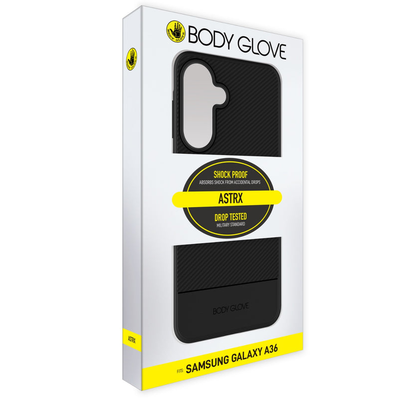 Body Glove Astrx Case - Samsung Galaxy A36 - Black (BGAST-GA36-BK)