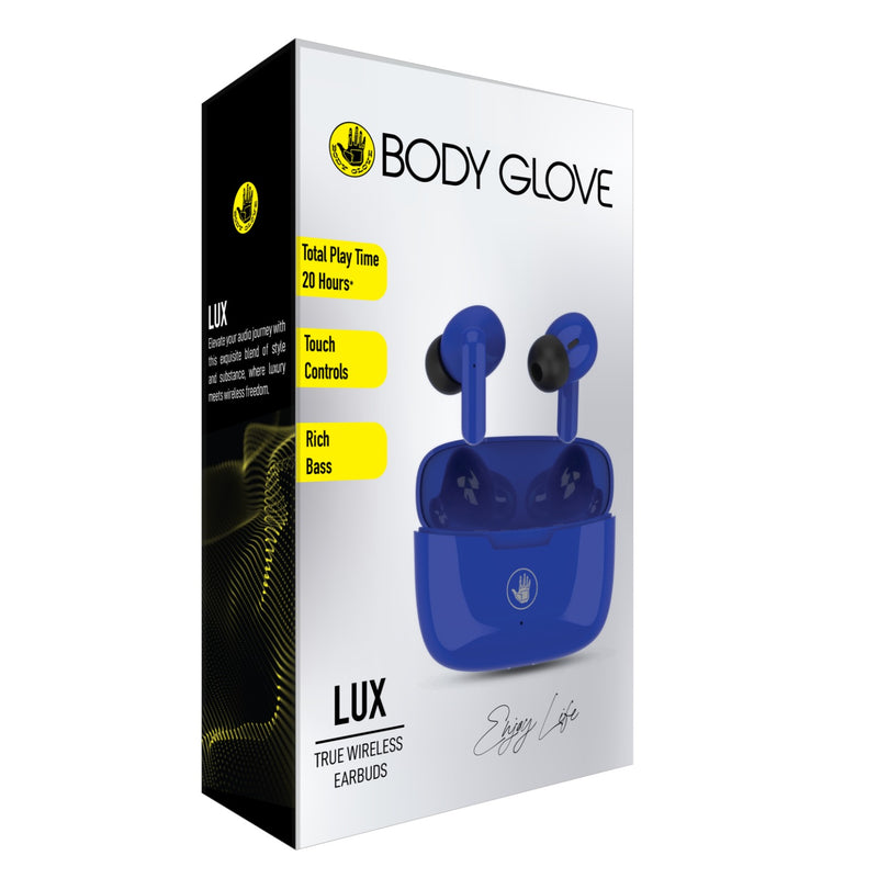 Body Glove Essentials TWS Lux Series Wireless Earbuds - TWSLUX-BU