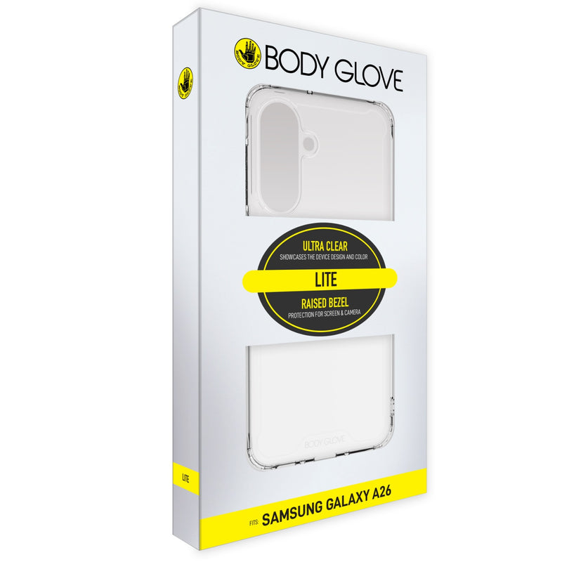 Body Glove Lite Case - Samsung Galaxy A26 - Black (BGLITE-GA26-CL)