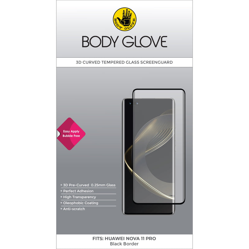 Body Glove Tempered Glass Screen Protector - Huawei nova 11 Pro