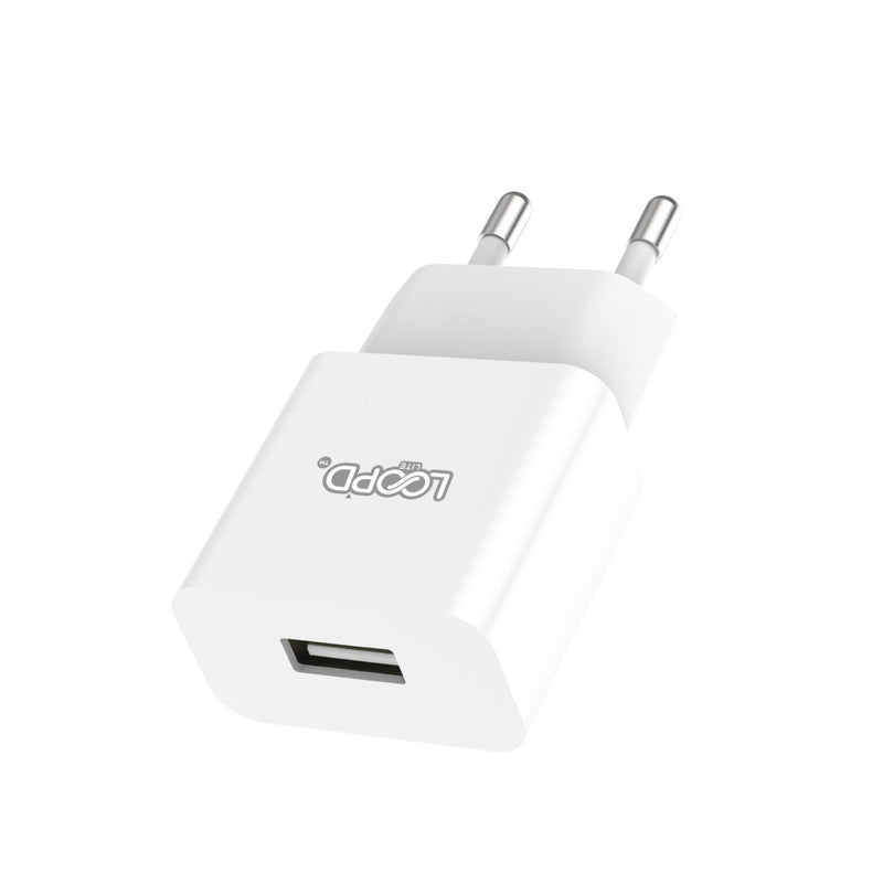 LOOP'D Lite 1 Port USB Wall Charger