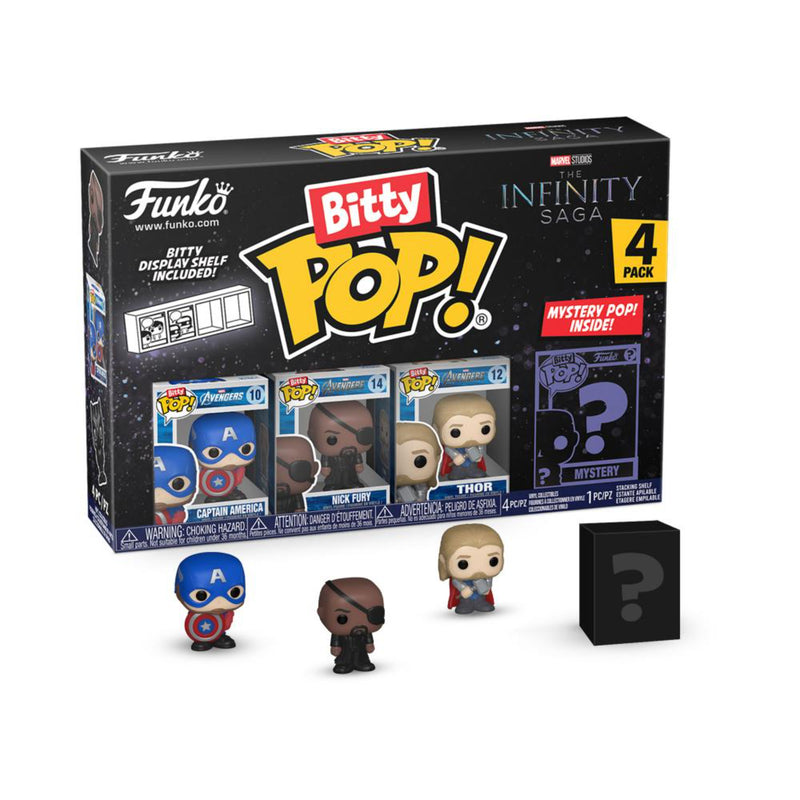 Funko Bitty Pop!: Marvel The Infinity Saga - Series 1 4 Pack