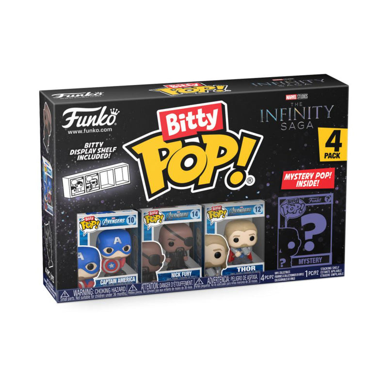 Funko Bitty Pop!: Marvel The Infinity Saga - Series 1 4 Pack