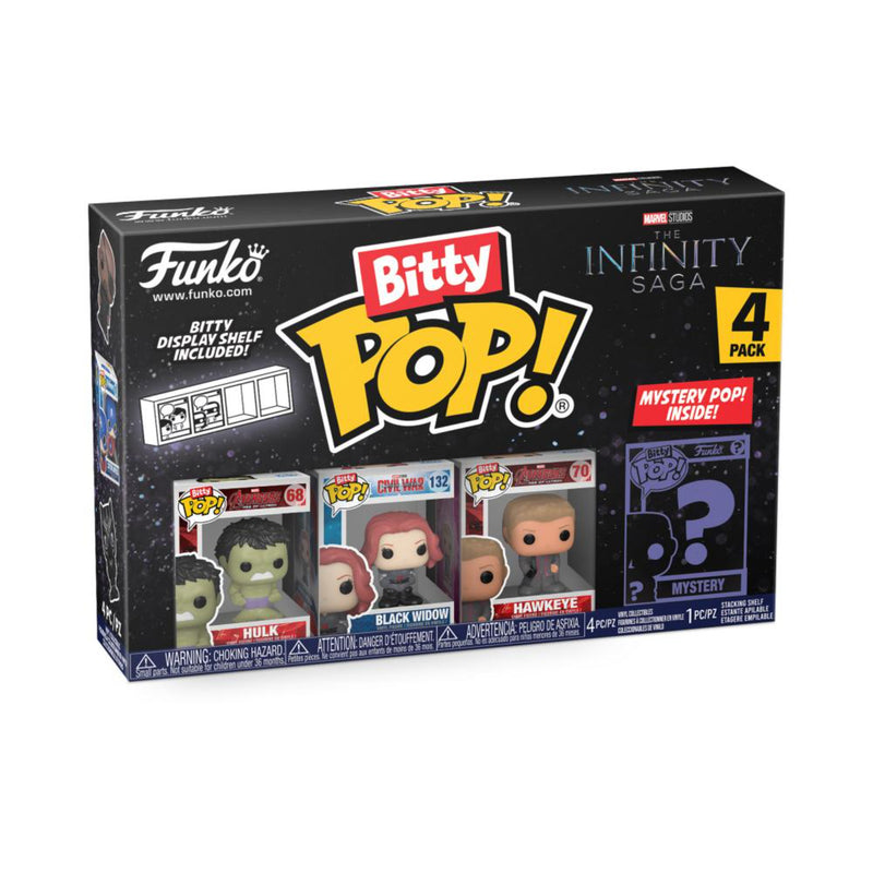 Funko Bitty Pop!: Marvel The Infinity Saga - Series 2 4 Pack