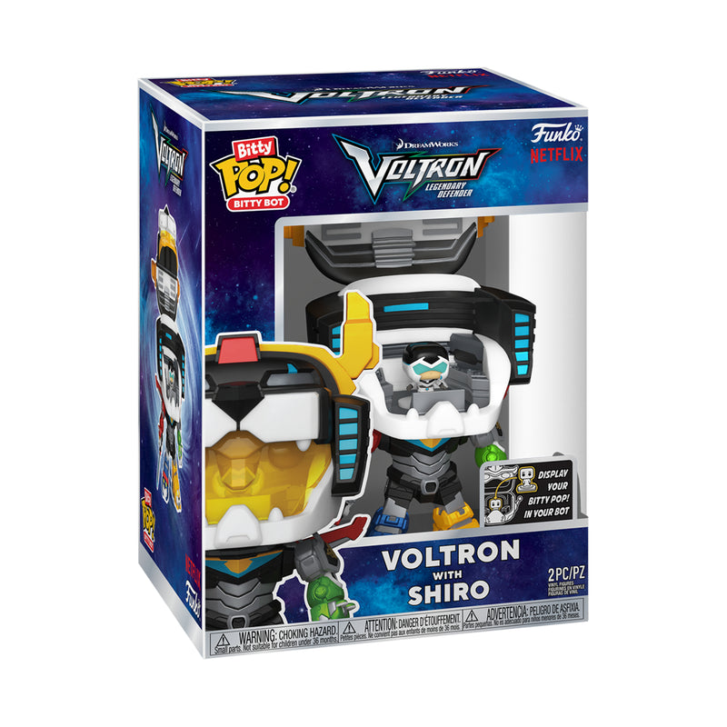 Funko Bitty Pop! Bitty Bot: Voltron Legendary Defender - Voltron with Shiro (FN-BIT-00083642)