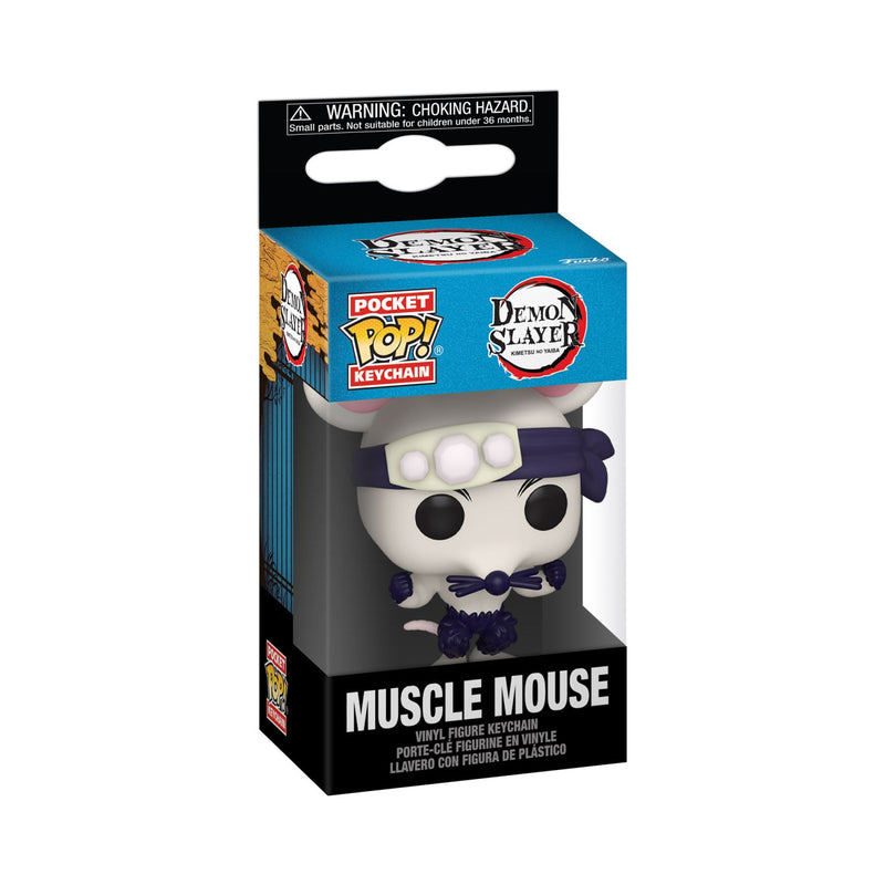 Funko Pop! Pocket Keychain: Demon Slayer - Muscle Mouse