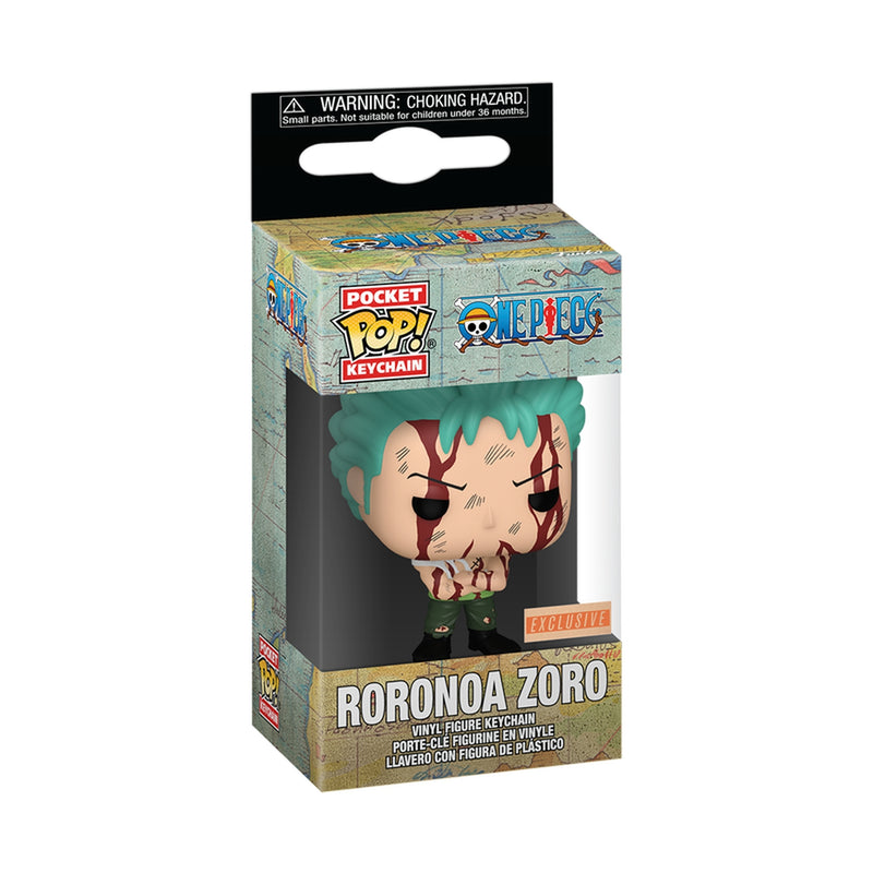 Funko Pop! Pocket Keychain: One Piece - Roronoa Zoro (Nothing Happened)