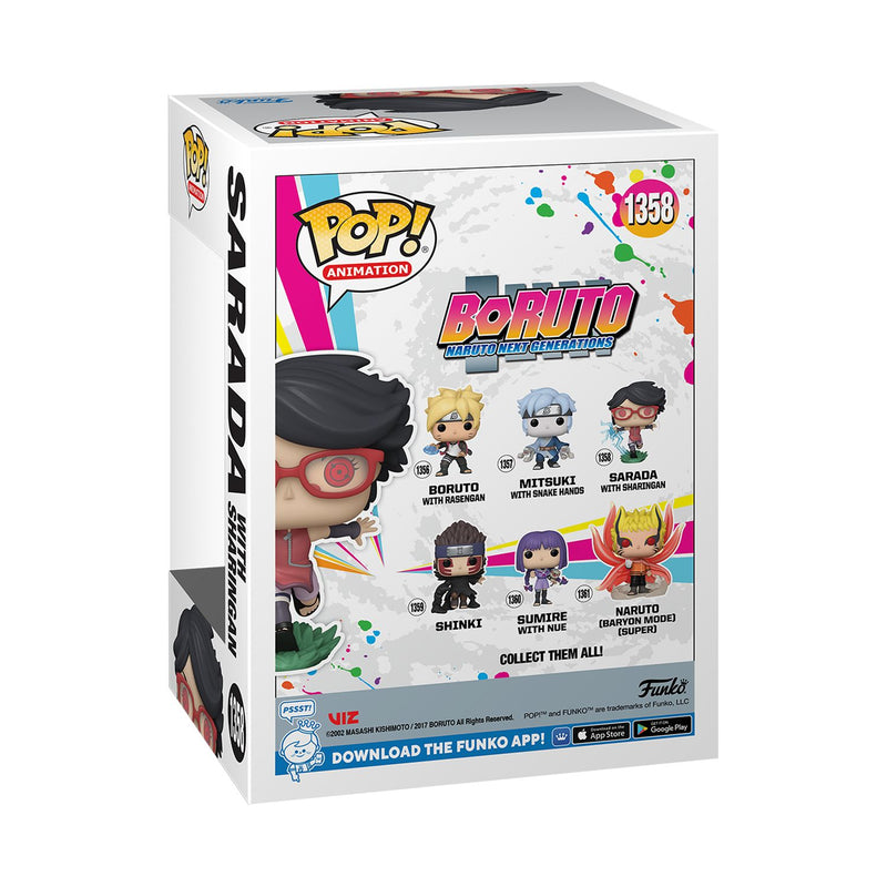 Funko Pop! Animation: Boruto Naruto Next Generations - Sarada With Sharingan