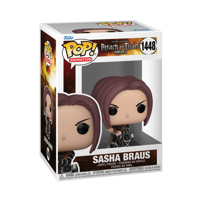 Funko Pop! Animation: Final Season Attack On Titan - Sasha Braus