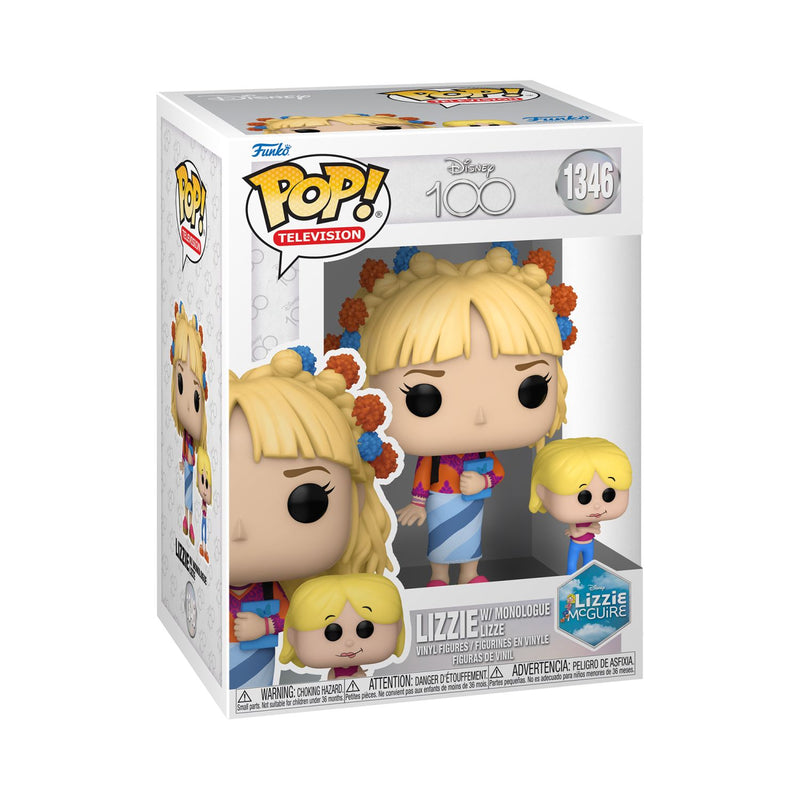 Funko Pop! Television: Disney 100 - Lizzie With Monologue Lizzie (Lizzie McGuire)