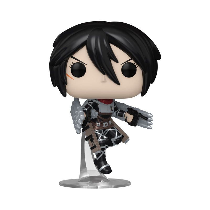 Funko Pop! Animation: Final Season Attack On Titan - Mikasa Ackermann With Thunder Spears (Special Edition)-(Metallic)