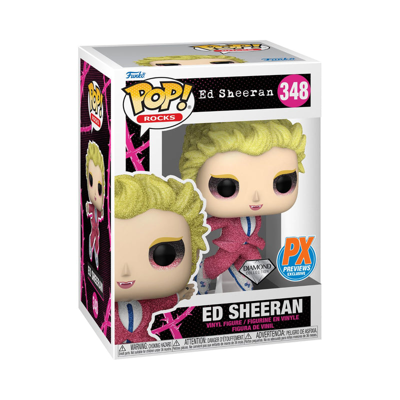 Funko Pop! Rocks: Ed Sheeran - Ed Sheeran (Diamond Collection) (PX Previews Exclusive)