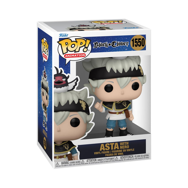 Funko Pop! Animation: Black Clover - Asta With Nero