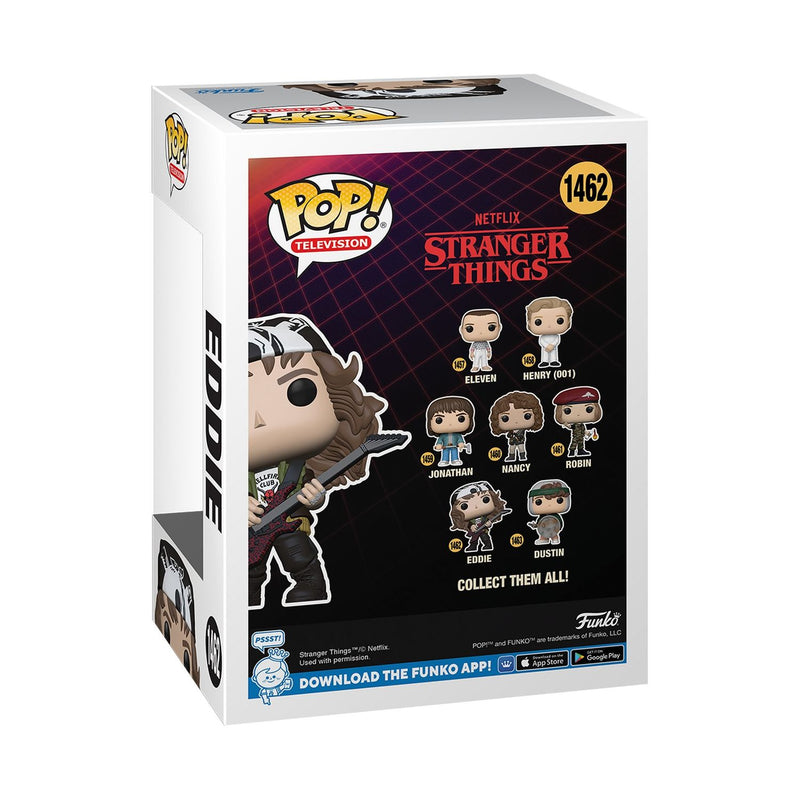 Funko Pop! Television: Netflix Stranger Things - Eddie With Guitar