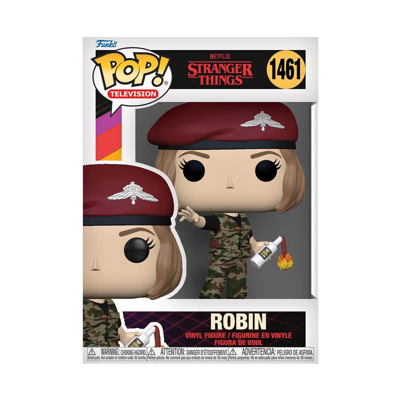 Funko Pop! Television: Netflix Stranger Things - Robin With Molotov Cocktail