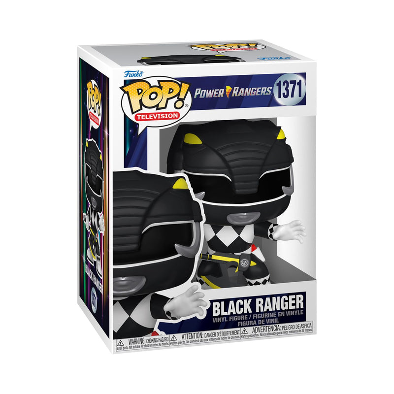 Funko Pop! Television: Power Rangers - Black Ranger (30th Anniversary)