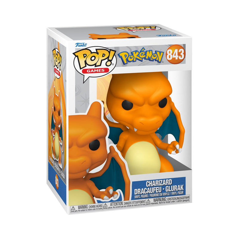 Funko Pop! Games: Pokemon - Charizard Dracaufeu Glurak