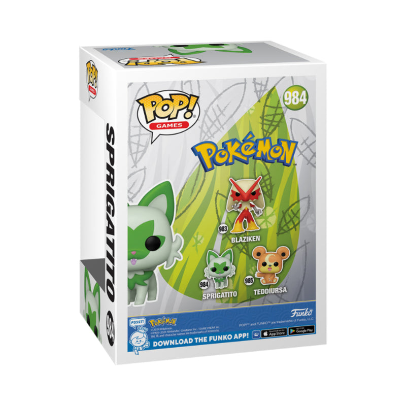 Funko Pop! Games: Pokemon - Sprigatito (FN-POP-00075191)