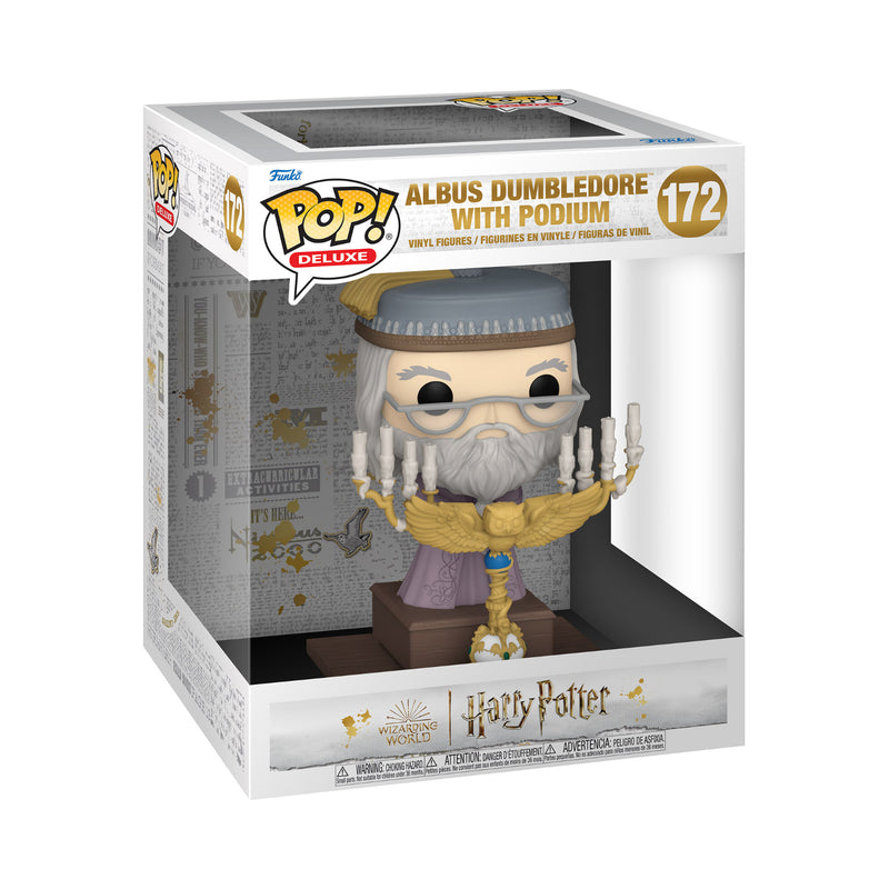 Funko Pop! Deluxe: Harry Potter and the Prisoner of Azkaban - Albus Dumbledore With Podium