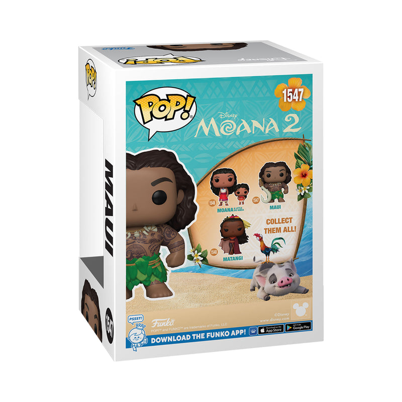 Funko Pop!: Disney Moana 2 - Maui With Fish Hook (FN-POP-00079737)