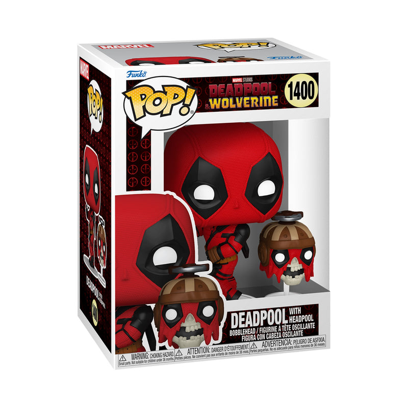 Funko Pop! & Buddy: Deadpool & Wolverine - Deadpool With Headpool (FN-POP-00079768)