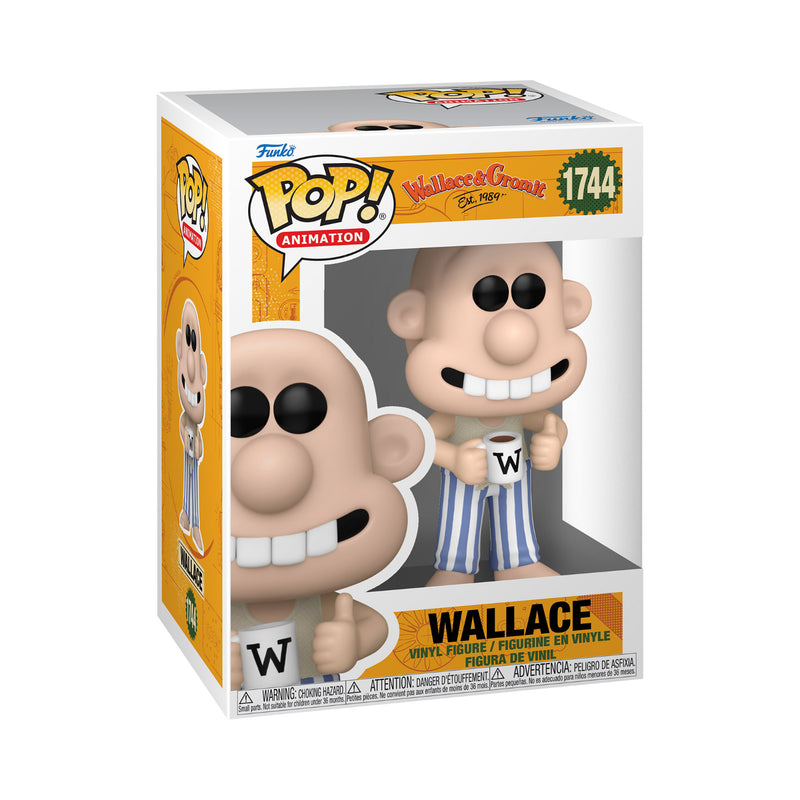 Funko Pop! Animation: Wallace & Gromit - Wallace In Pajamas (FN-POP-00079780)