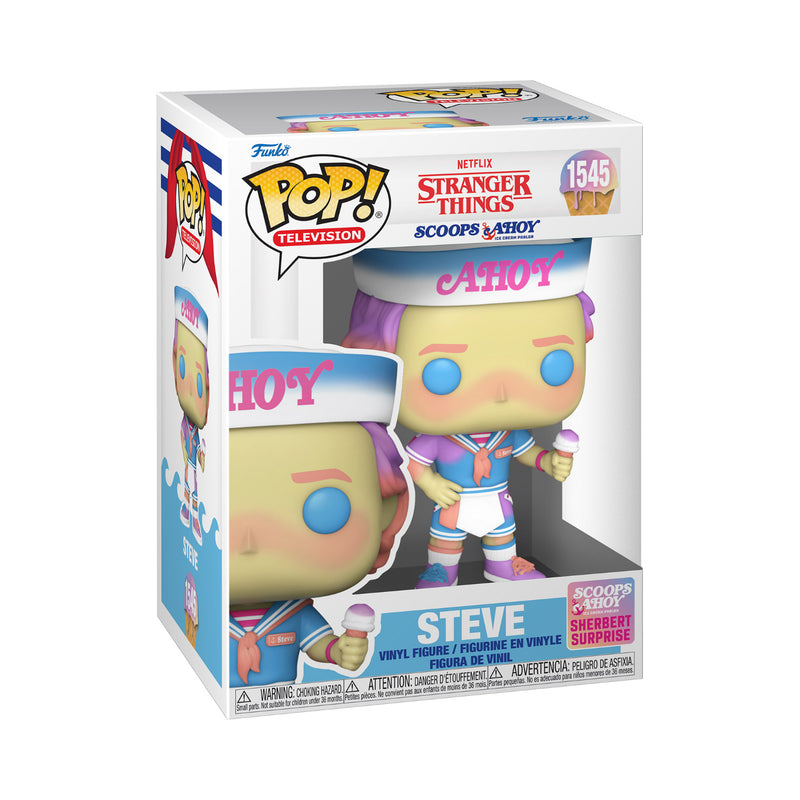 Funko Pop! Television: Netflix Stranger Things - Steve (Scoops Ahoy Sherbert Surprise) (FN-POP-00079998)