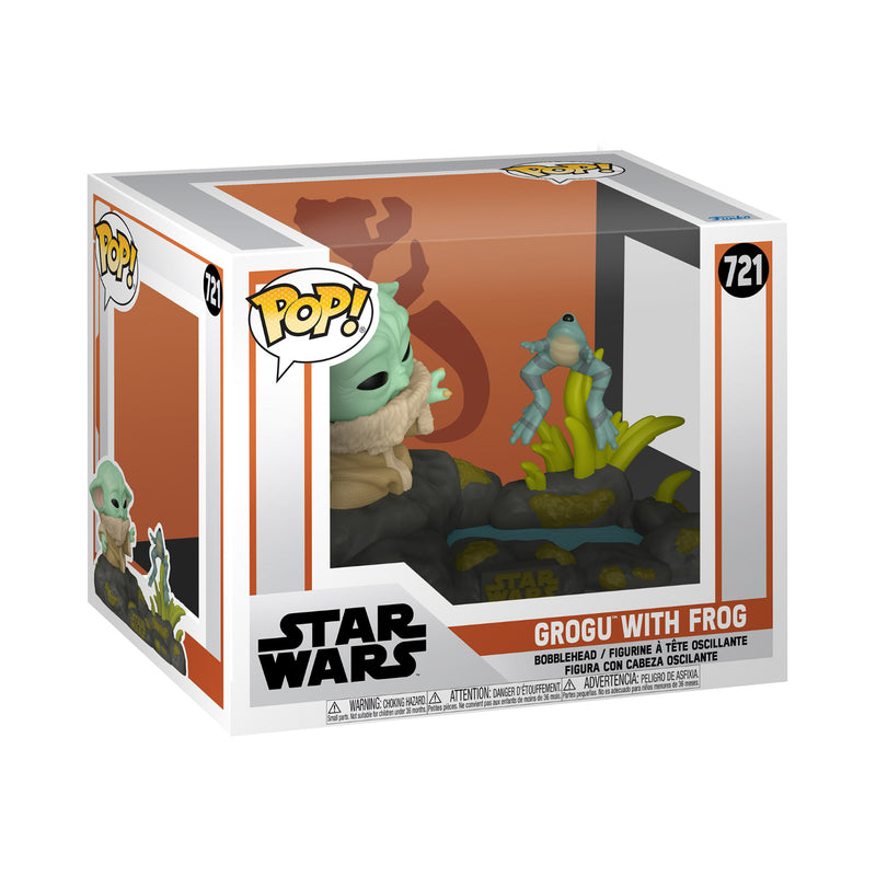 Funko Pop! Deluxe: Star Wars The Mandalorian™ - Grogu™ with Frog! (FN-POP-00080000)