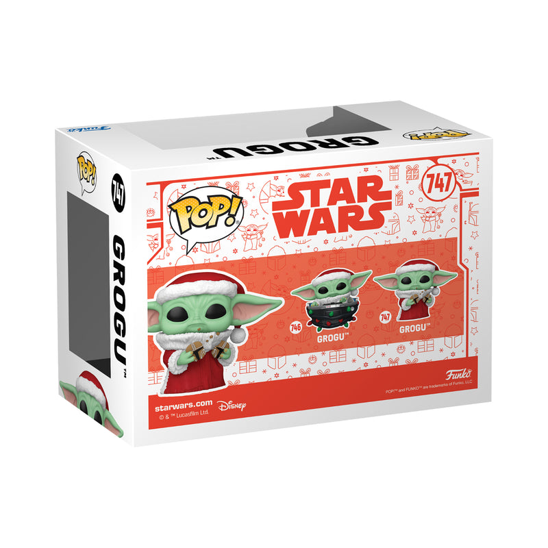 Funko Pop!: Star Wars The Mandalorian - Grogu With Christmas Cookie (Holiday) (FN-POP-00080009)