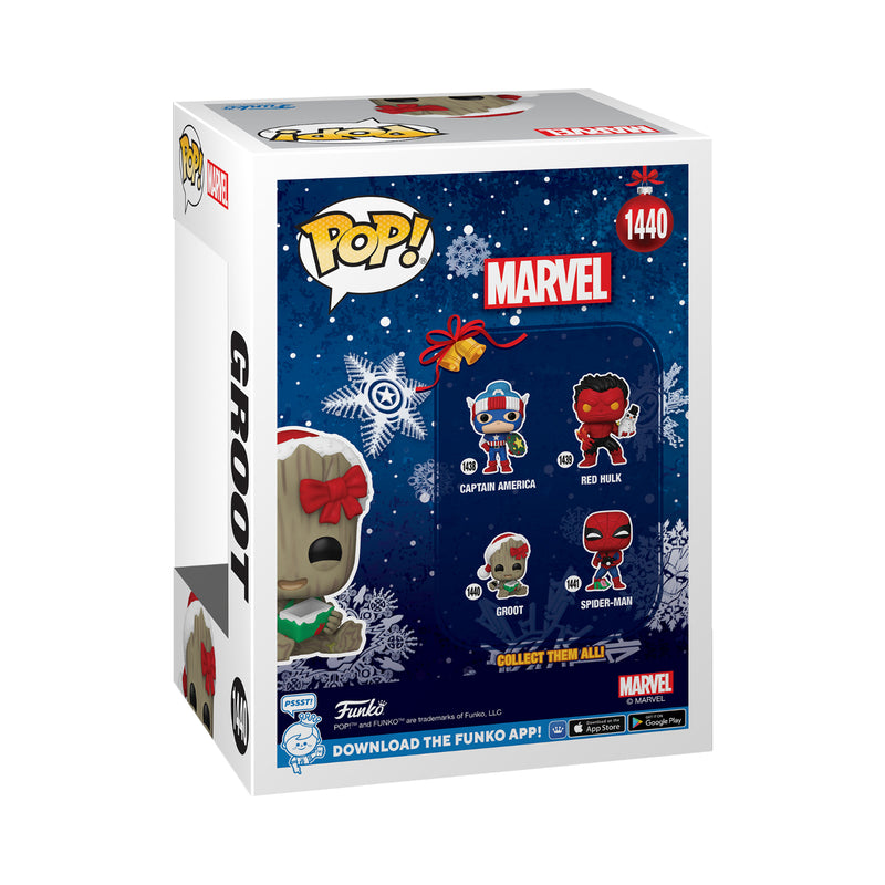 Funko Pop!: Marvel - Groot With Present (FN-POP-00080033)