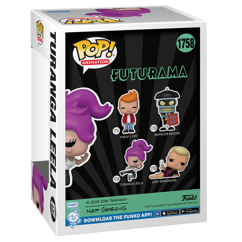 Funko Pop! Animation: Futurama - Turanga Leela (FN-POP-00080077)