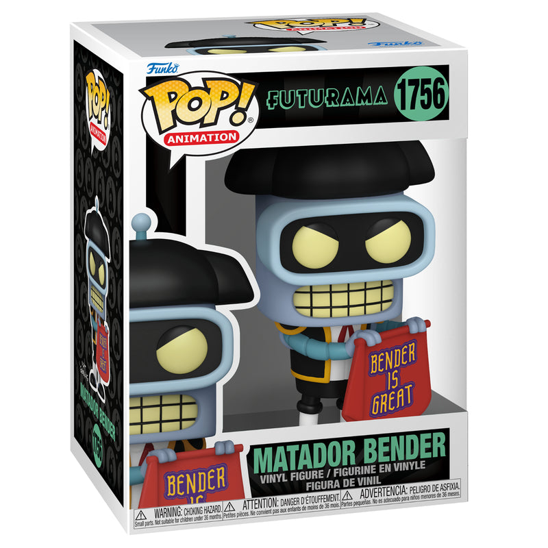 Funko Pop! Animation: Futurama - Matador Bender (FN-POP-00080080)