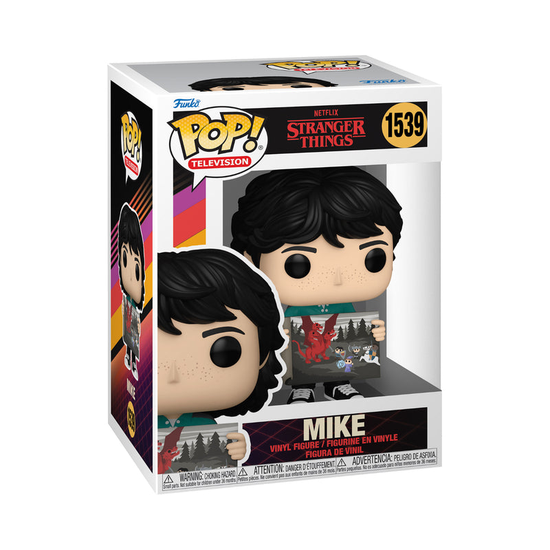 Funko Pop! Television: Netflix Stranger Things - Mike Wheeler With Painting (FN-POP-00080137)