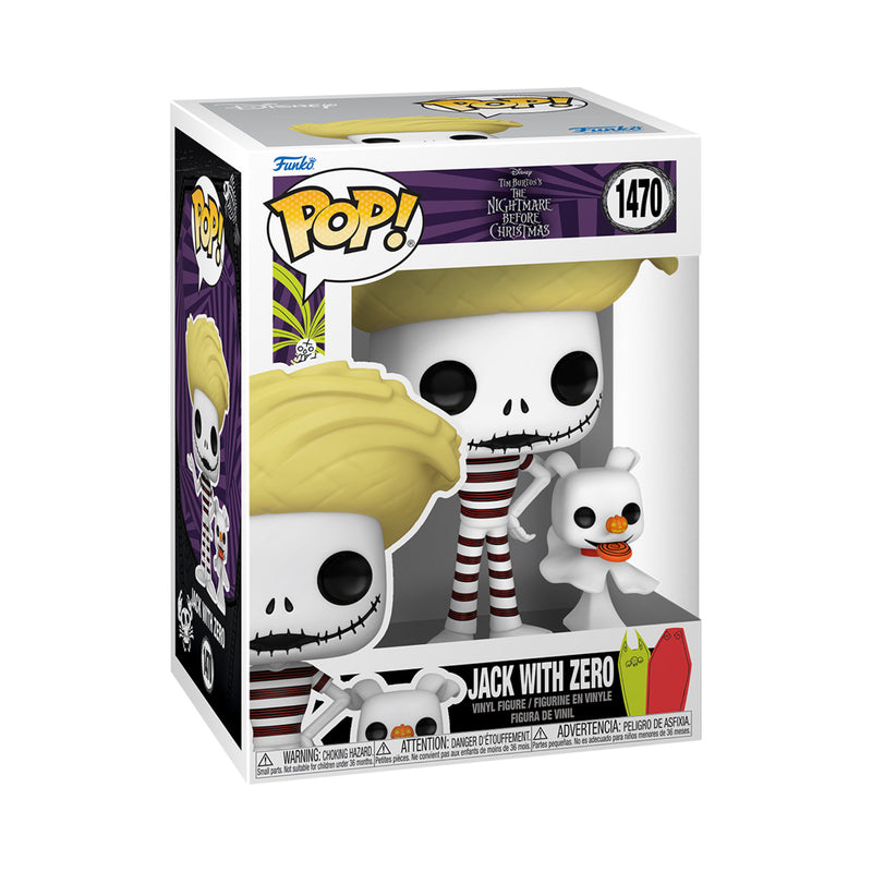 Funko Pop! & Buddy: Tim Burtons The Nightmare Before Christmas - Jack With Zero At The Beach (FN-POP-00080598)