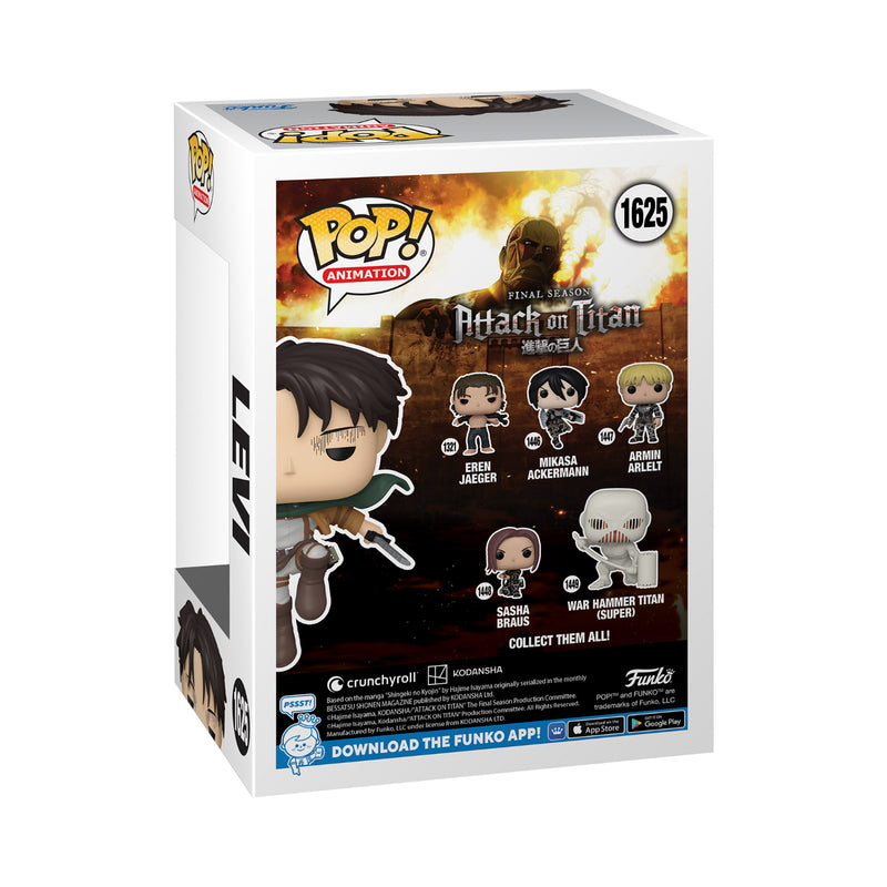 Funko Pop! Animation: Attack On Titan - Levi With Swords Special Edition) (FN-POP-00082151)