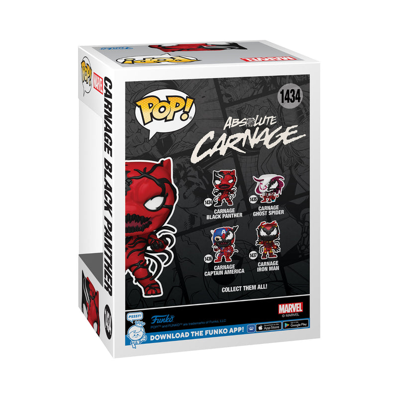 Funko Pop!: Marvel - Carnage Black Panther (FN-POP-00082643)