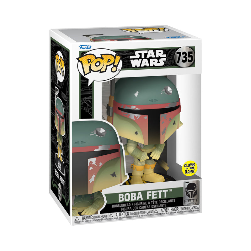 Funko Pop!: Star Wars - Boba Fett With Rifle (Glows In The Dark) (FN-POP-00082723)