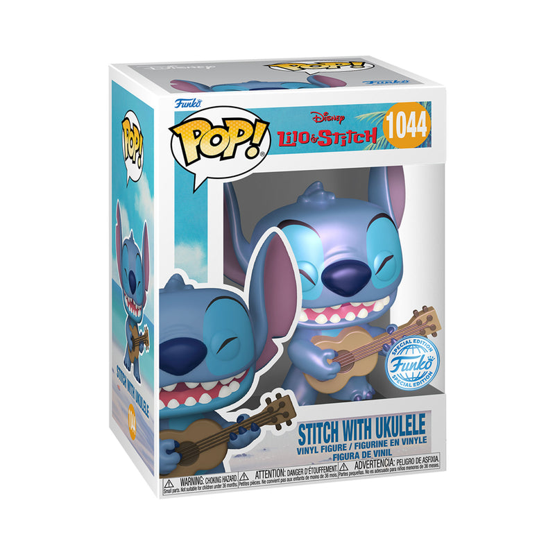 Funko Pop! Disney: Lilo & Stitch - Stitch With Ukulele (Special Edition) (FN-POP-00082880)