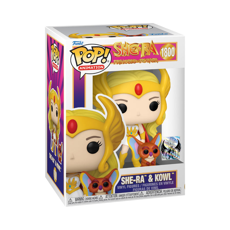 Funko Pop! Animation: She-Ra Princess of Power - She-Ra and Kowl (40th Anniversary) (FN-POP-00083499)