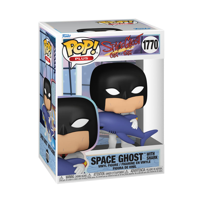 Funko Pop! Plus: Space Ghost Coast To Coast - Space Ghost With Shark (FN-POP-00083764)