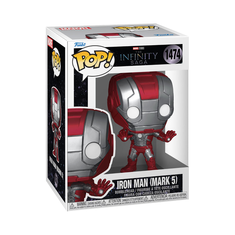 Funko Pop! Marvel Studios: The Infinity Saga - Iron Man (Mark 5) (FN-POP-00083789)