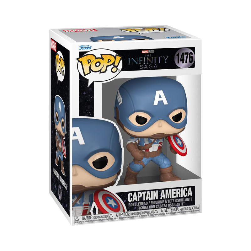 Funko Pop! Marvel Studios: The Infinity Saga - Captain America With Helmet (The First Avenger) (FN-POP-00083791)