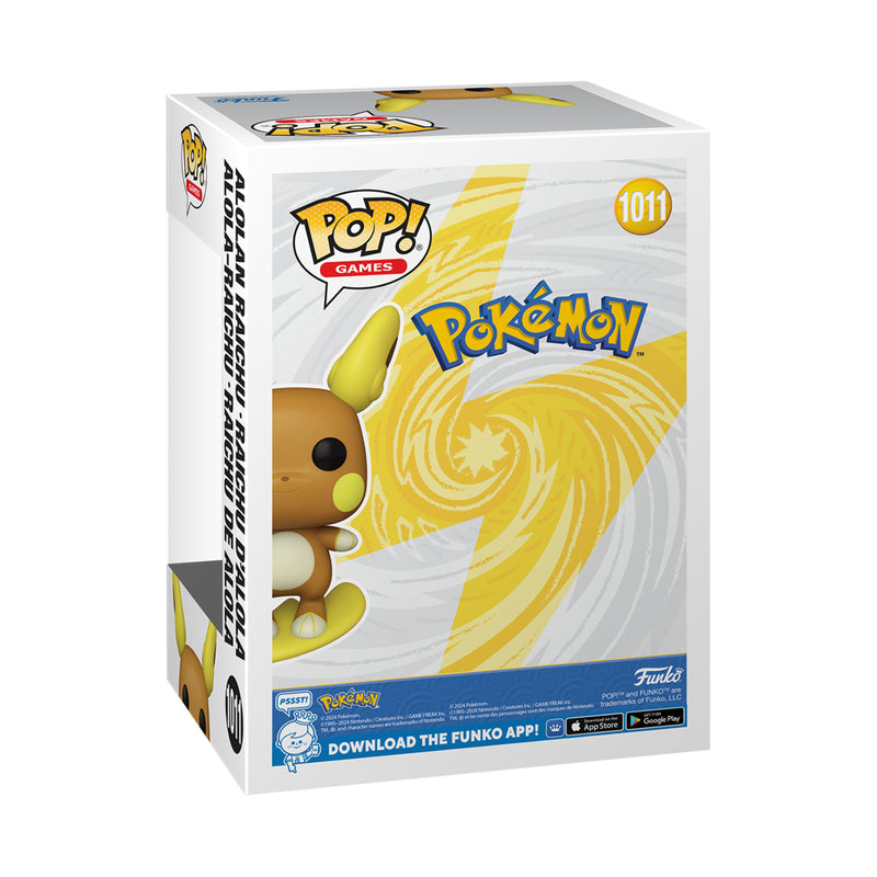 Funko Pop! Games: Pokemon - Alolan Raichu (FN-POP-00085800)