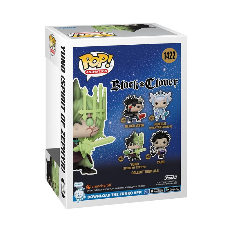 Funko Pop! Animation: Black Clover - Yuno (Spirit of Zephyr)