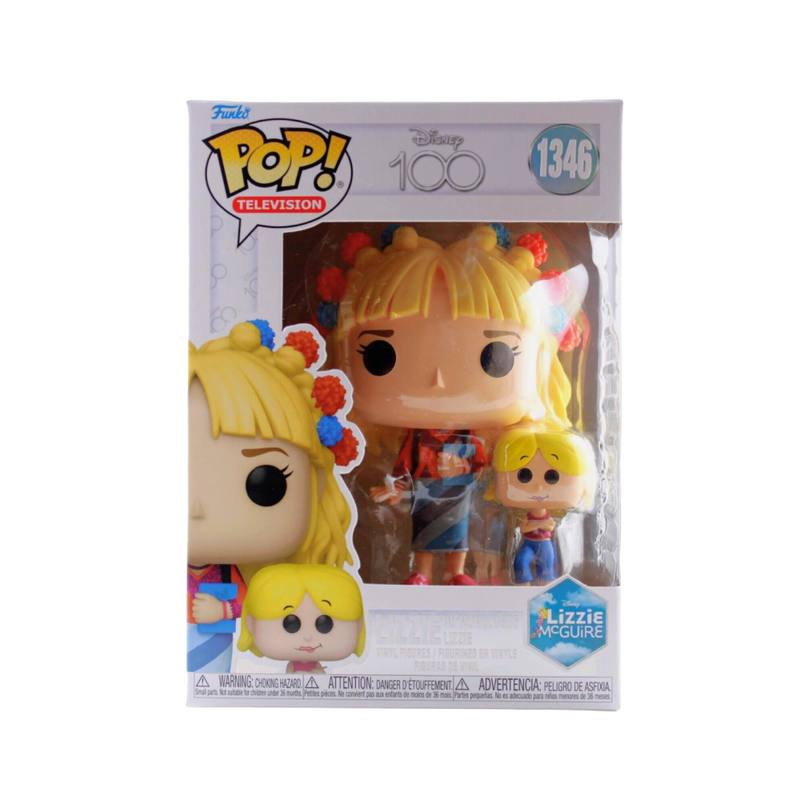 Funko Pop! Television: Disney 100 - Lizzie With Monologue Lizzie (Lizzie McGuire)