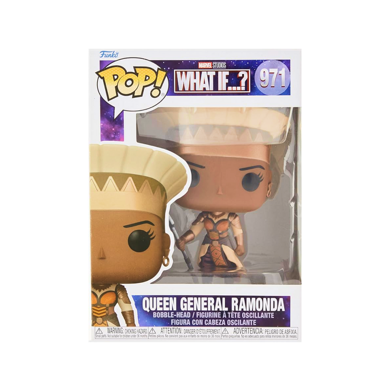 Funko Pop! Marvel:Marvel Studios What If…?-Queen General Ramonda