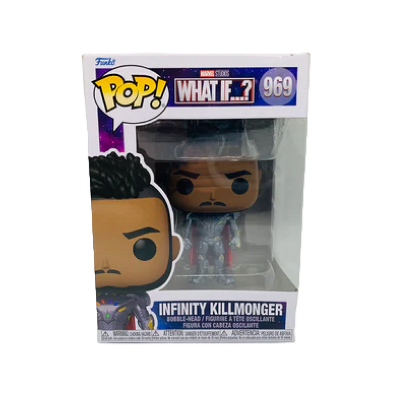 Funko Pop! Marvel:Marvel Studios What If…?-Infinity Killmonger